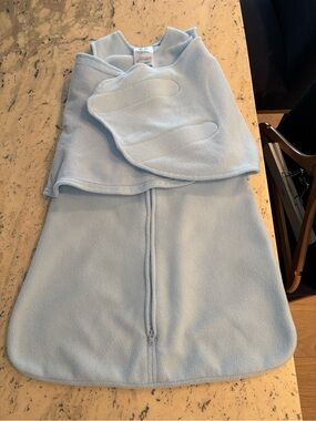 Halo Light Blue Baby Sleep Sack Swaddle